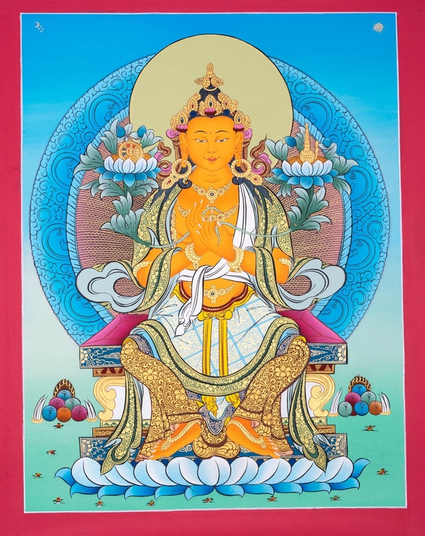 Đức Phật Di Lặc theo truyền thống Kim Cương Thừa (Vajrayana)