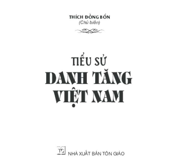 Tiểu sử danh tăng Việt Nam thế kỷ XX